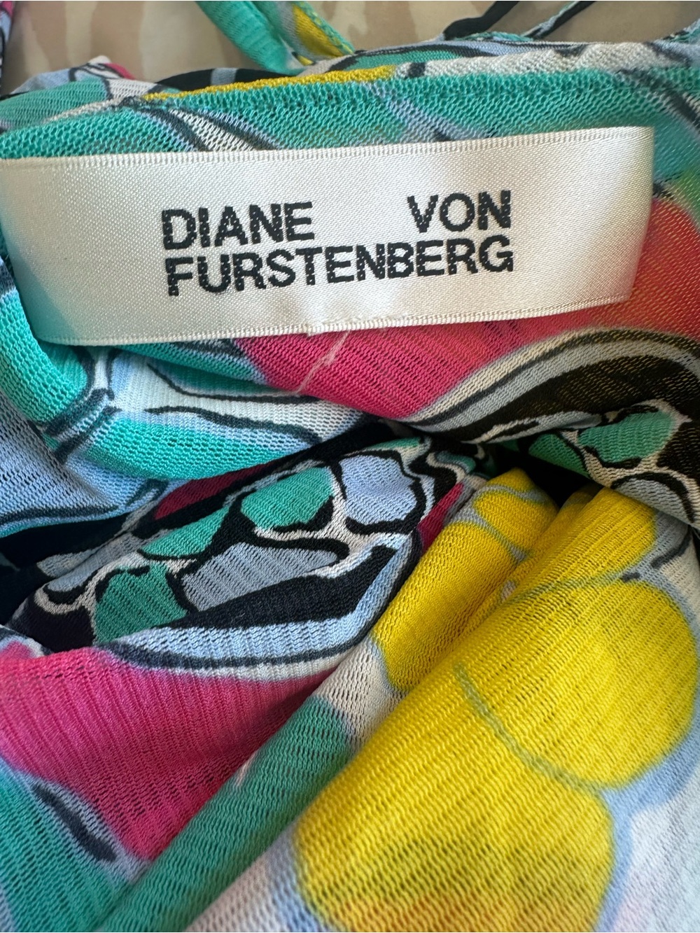 Diane Von Furstenberg Sean Floral Mesh Ruffle Maxi Dress - Picture 10 of 10